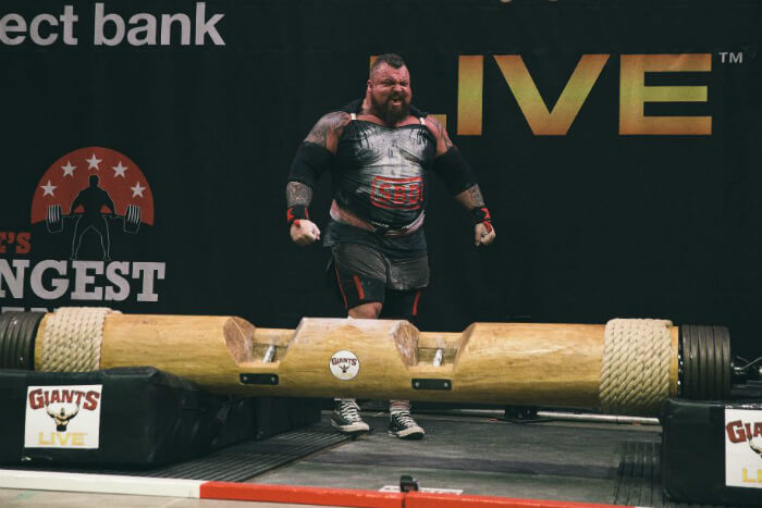 Eddie Hall will be at the Hard Rock Cafe at The Printworks taking on The Lad Bible.