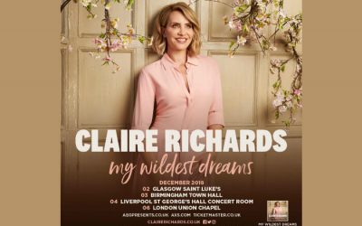 Further afield: Claire Richards announces UK dates
