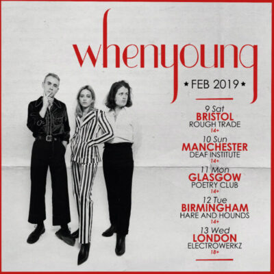 Manchester gigs - Whenyoung will headline at the Deaf Institute