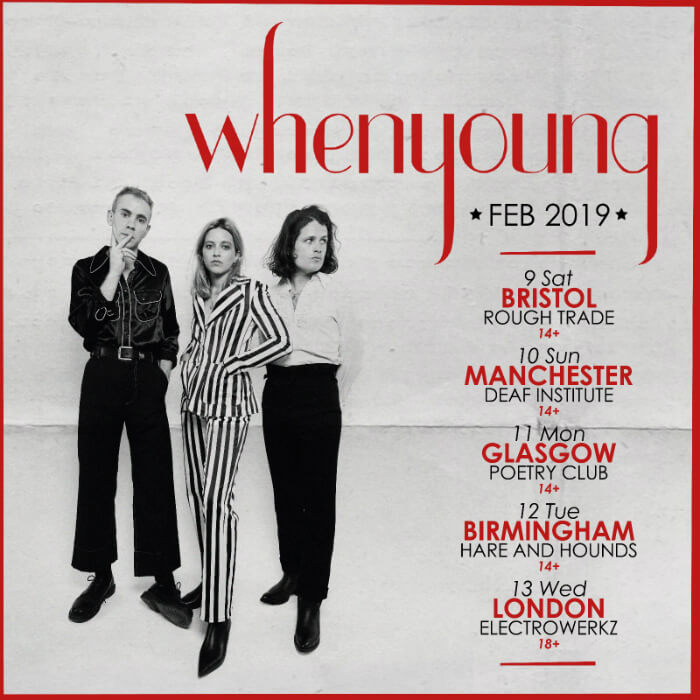 Manchester gigs - Whenyoung will headline at the Deaf Institute