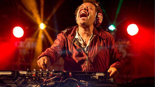 Craig Charles performs at The Lowry