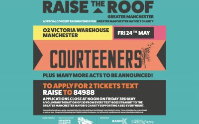 Courteeners leading huge charity gig for A Bed Every Night