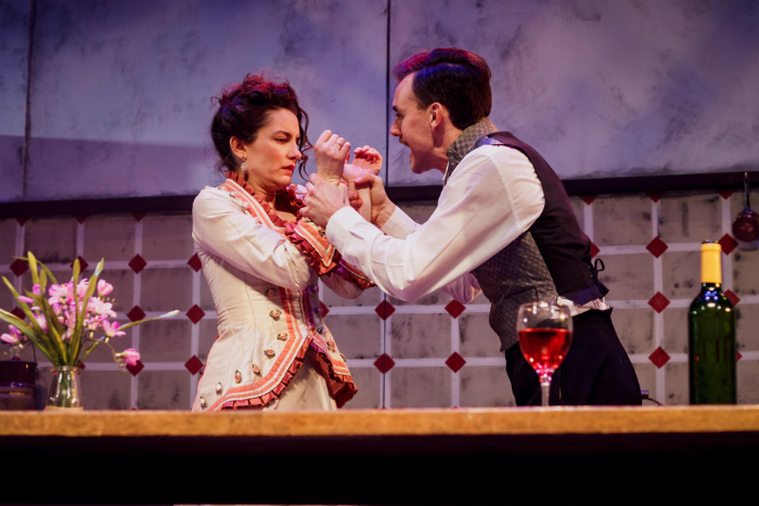 Miss Julie runs at Manchesters Hope Mill Theatre