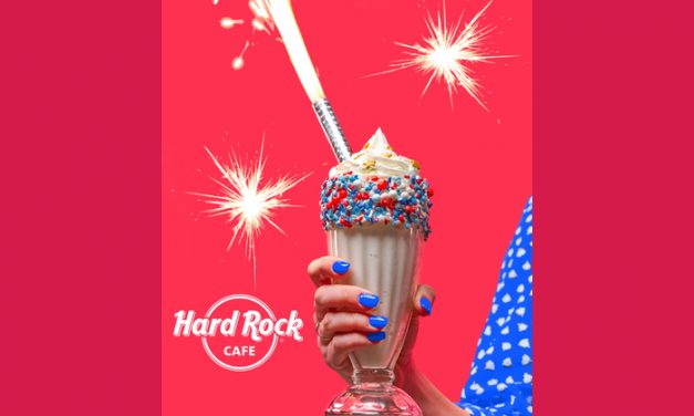 Celebrate the 4th July with a new Hard Rock Cafe shake
