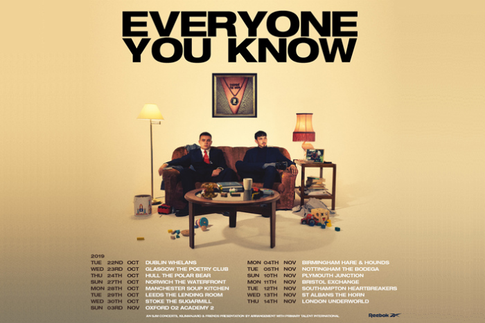 Everyone You Know announce UK tour including Soup Kitchen