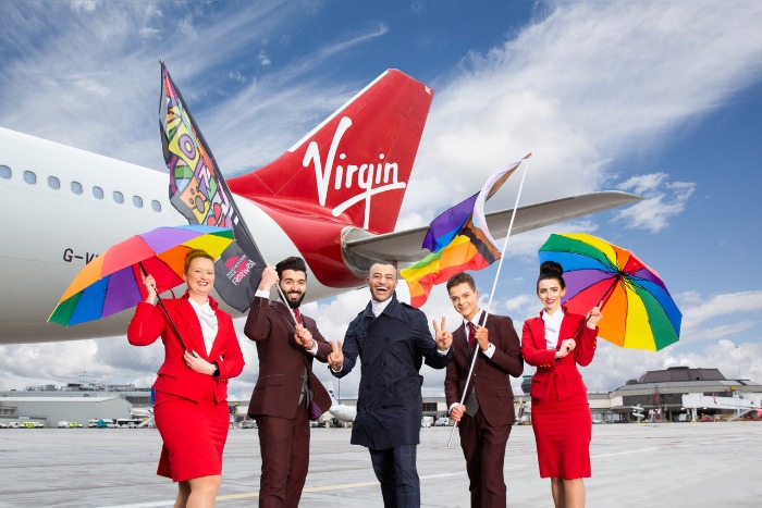 Manchester Pride Festival is sponsored by Virgin