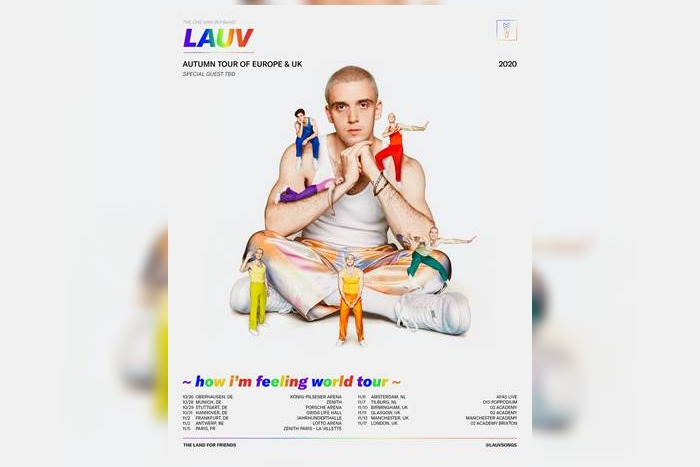 Lauv announces UK tour dates including Manchester Academy