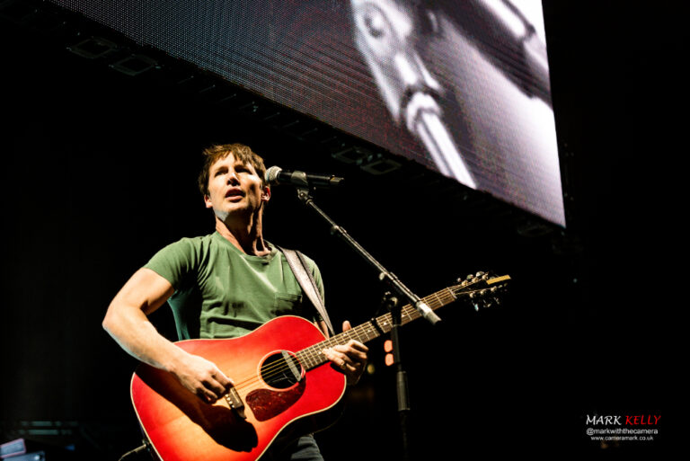 James Blunt at Manchester Arena - 15 February 2020 - image courtesy @markwiththecamera
