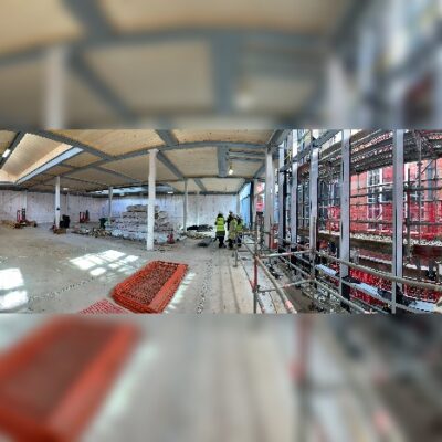 Manchester Museum - South Asia Gallery construction