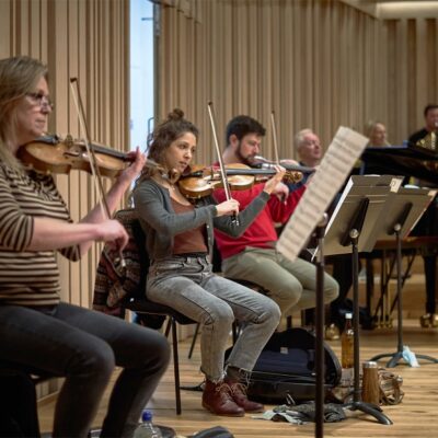 image of Manchester Camerata rehearsing