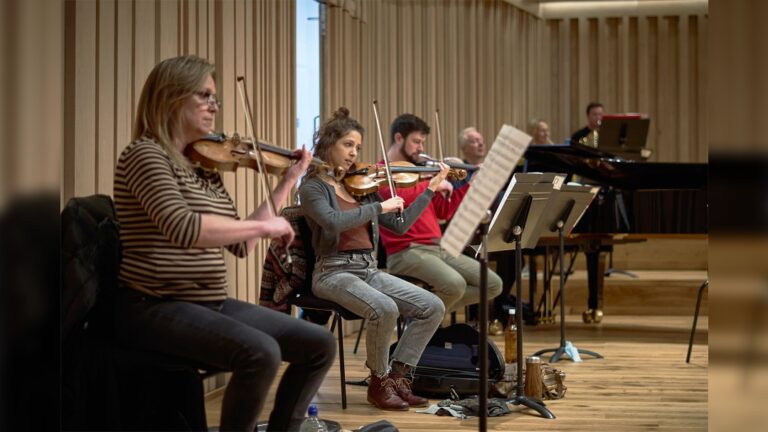 image of Manchester Camerata rehearsing