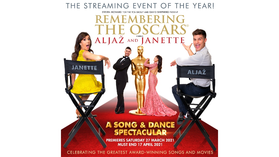 Aljaz and Janette to stream dance spectacular Remembering the Oscars