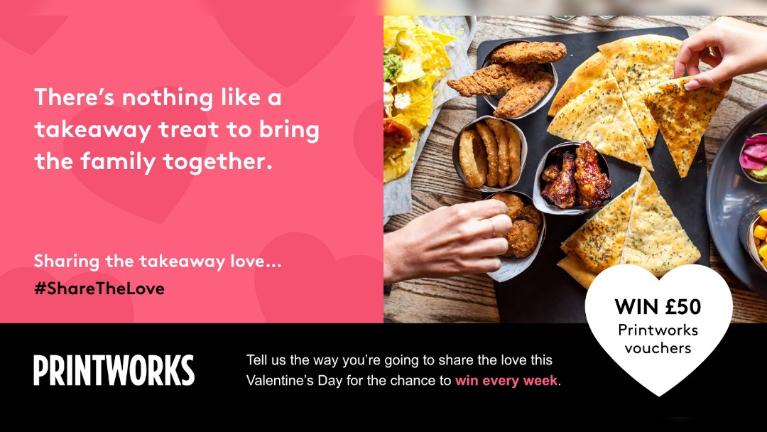 Printworks shares the love for Valentine’s Day