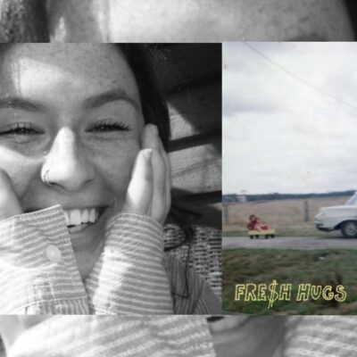 Tulliah - Fre$h Hugs - image of Tulliah courtesy Simon Eeles - artwork courtesy Alexandra Margetic