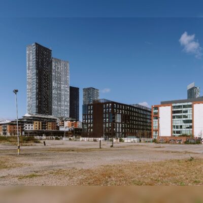 Homeground site ahead of construction - image courtesy Drew Forsyth