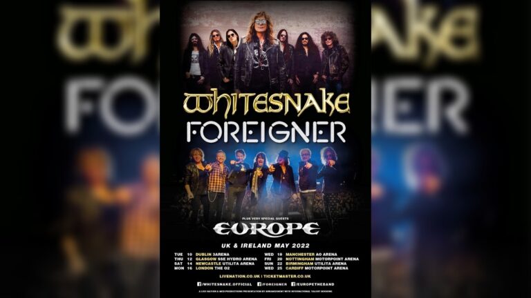 Manchester gigs - Whitesnake and Foreigner