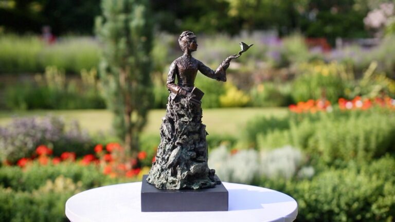 Maquette of Emily Williamson