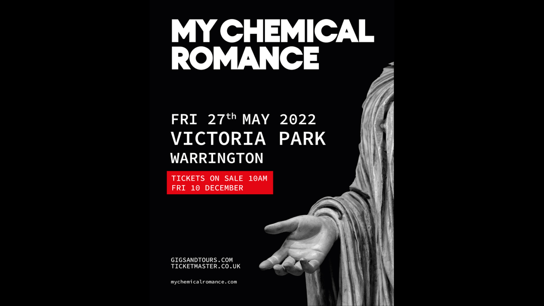 My Chemical Romance announce Victoria Park gig