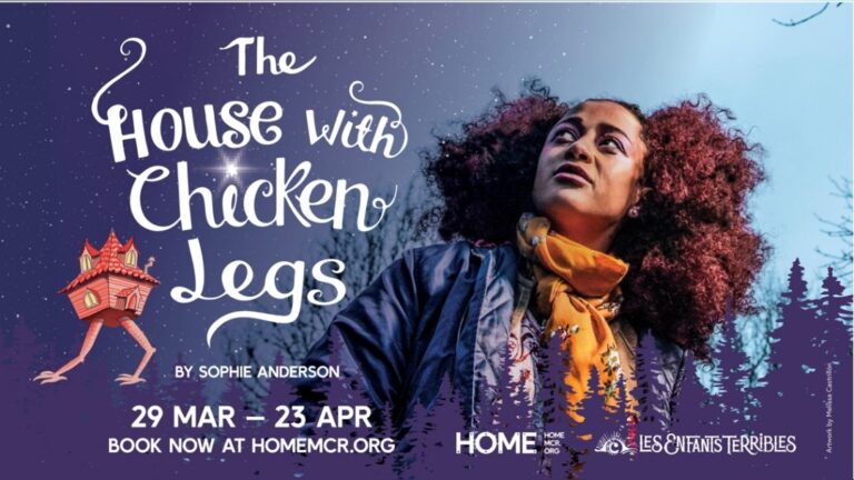 The House With Chicken Legs - image courtesy Illustration Melissa Castrillin, illustation, Rah Petherbridge, photography, We Are Bird, design