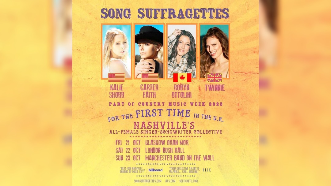 Manchester gigs - Song Suffragettes