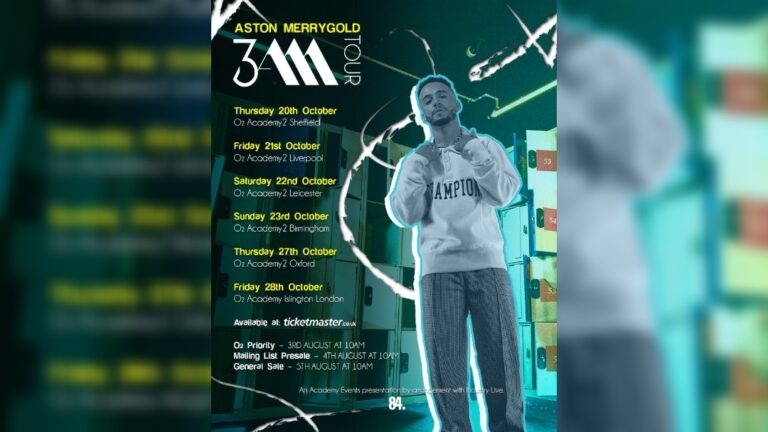 Aston Merrygold 3AM tour