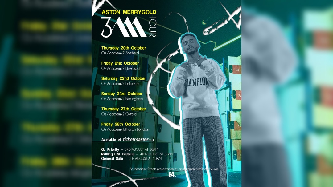 Aston Merrygold 3AM tour