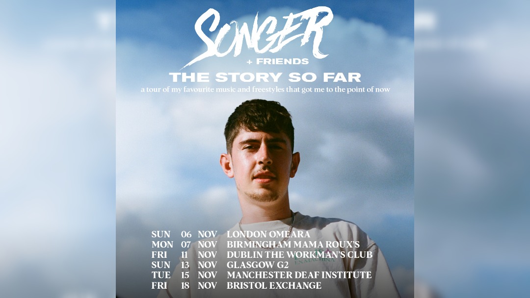 Songer announces UK tour including Deaf Institute