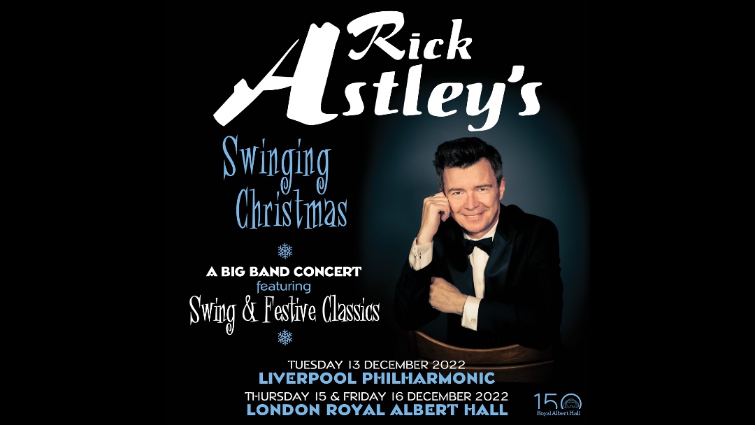 Rick Astley bringing a swinging Christmas to Liverpool