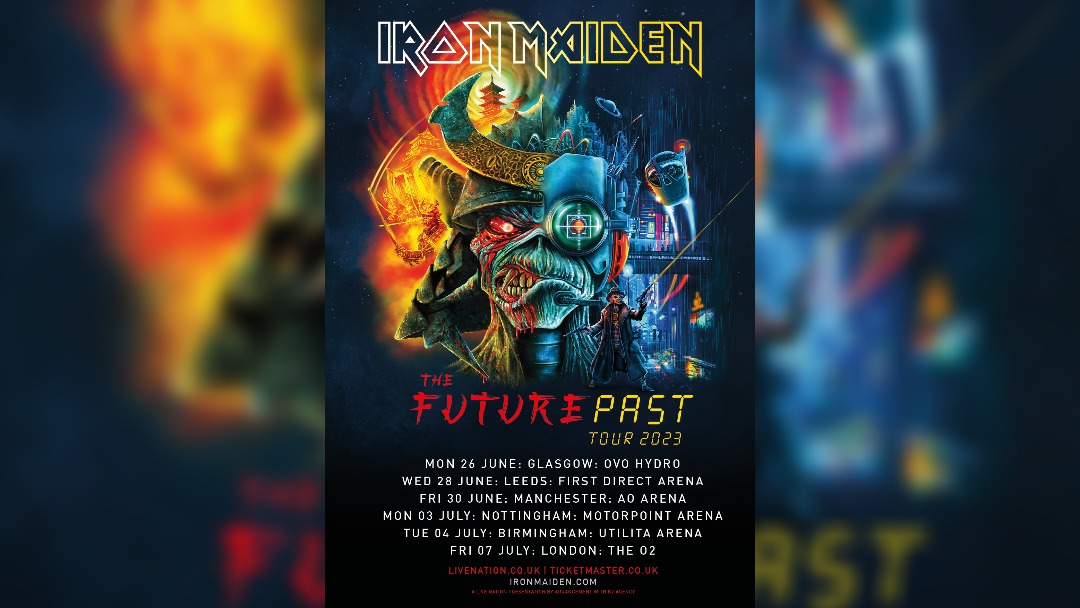 Iron Maiden announce Manchester Arena gig