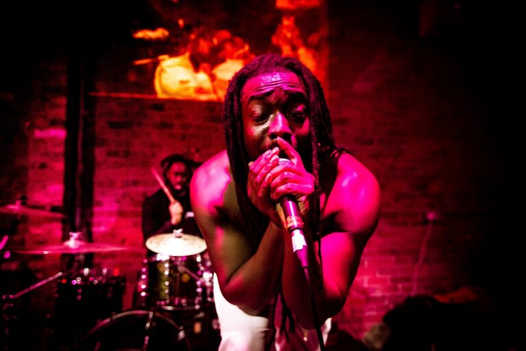 Du'val Wallace-Clarke at Hope Valley Creative Presents - 2 November 2022