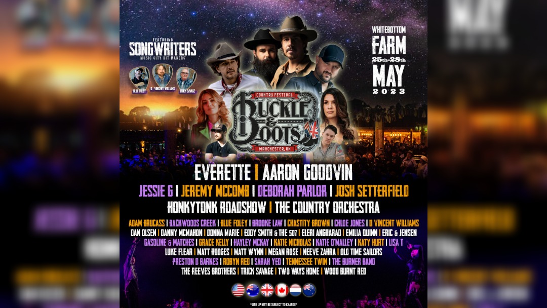 Buckle and Boots country music festival 2023
