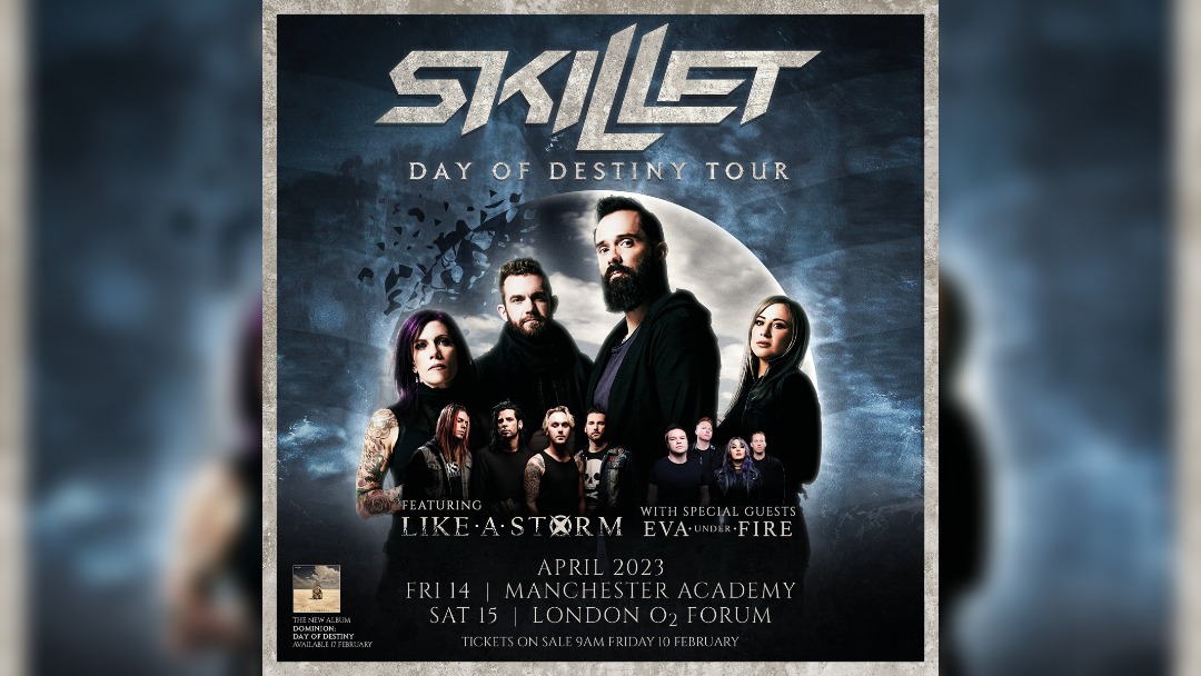 Skillet announce Manchester Academy gig