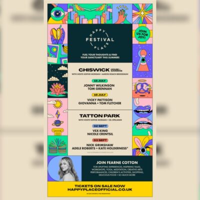 Fearne Cotton Happy Place Festival Tatton Park
