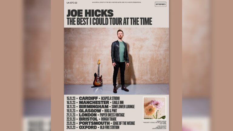 Manchester gigs - Joe Hicks