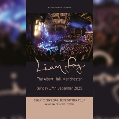 Manchester gigs - Liam Fray