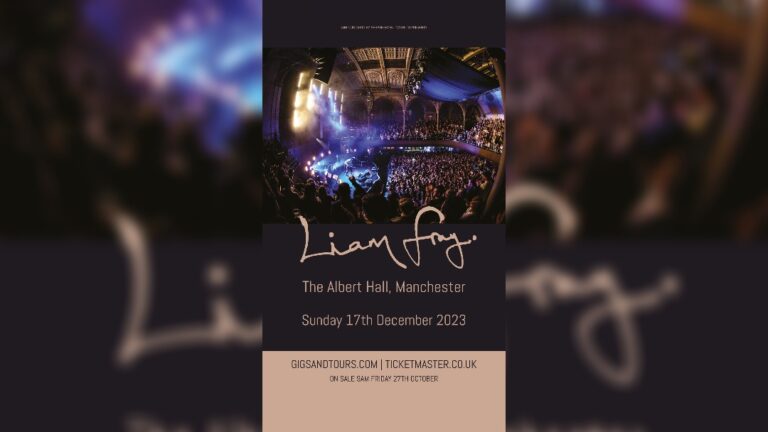 Manchester gigs - Liam Fray