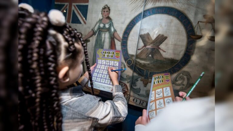 Manchester Museums - Peoples History Museum - Banner Bingo - image courtesy Peoples History Museum