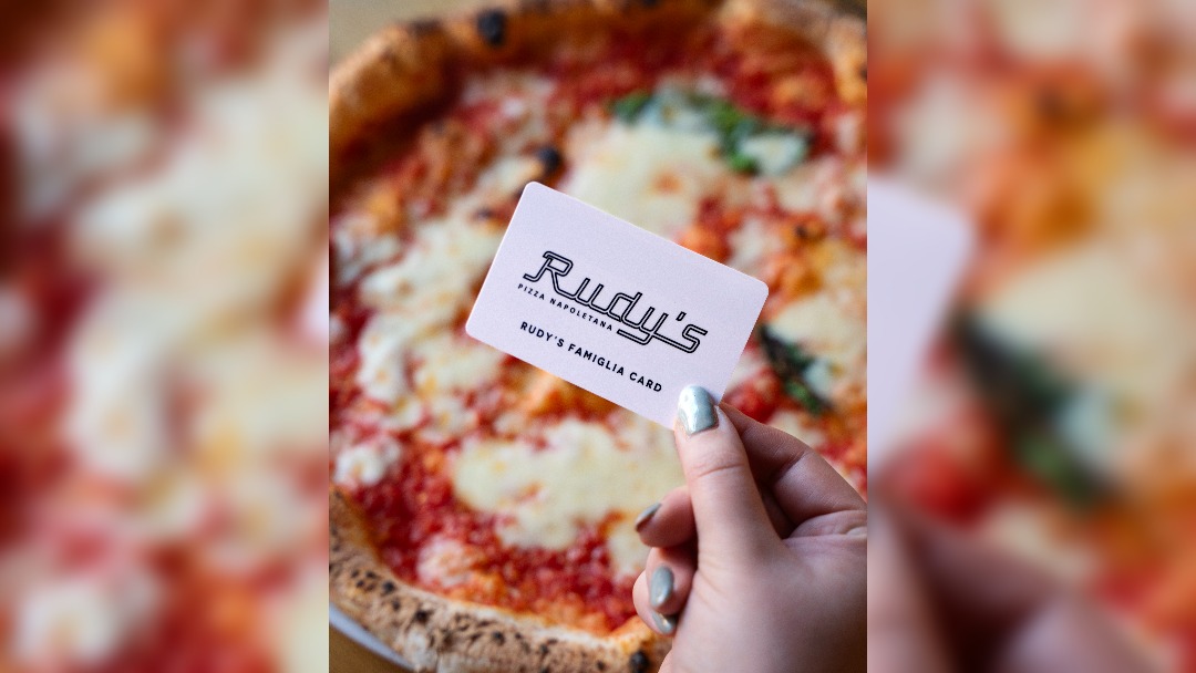 Rudy’s Pizza is offering a chance to win FOUR YEARS of free Pizza