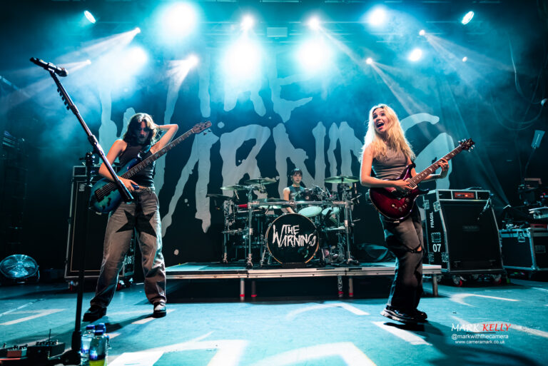 The Warning at Manchester Academy - 25 April 2024 image courtesy @markwiththecamera