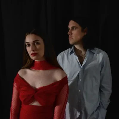 promotional image of Cults ahead of their UK tour dates. image courteys Shervin Lainez.