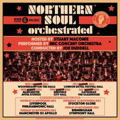 tour poster for Northern Soul Orchestrated