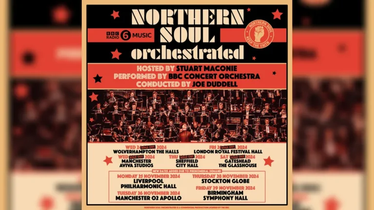tour poster for Northern Soul Orchestrated