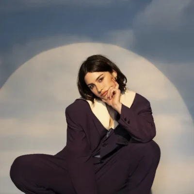 promotional image of Gracie Abrams in support of her album The Secret of Us. Image courtesy Abby Waisler.
