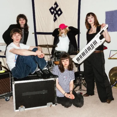 promotional image of London based band Man/Woman/Chainsaw - image courtesy Ella Margolin