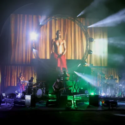image of Faithless performing live