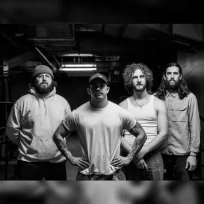 promotional image of Kublai Khan TX ahead of the release of new album Exhibition of Prowess