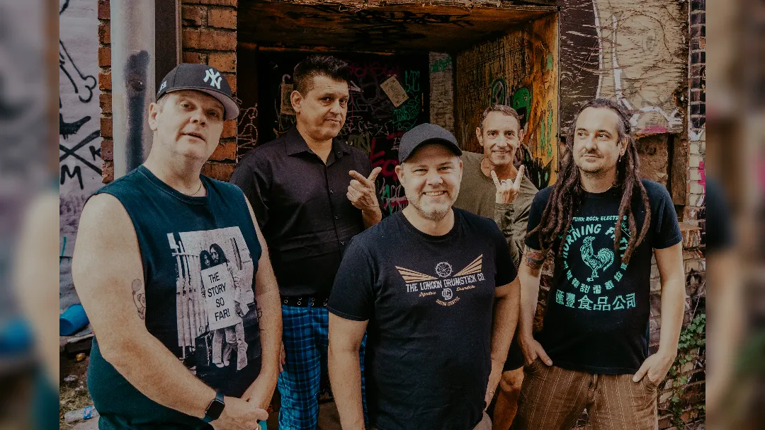 promotional image of ska-punk band Less Than Jake