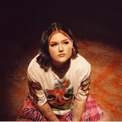 promotional image of Mae Stephens for new EP Securely Insecure