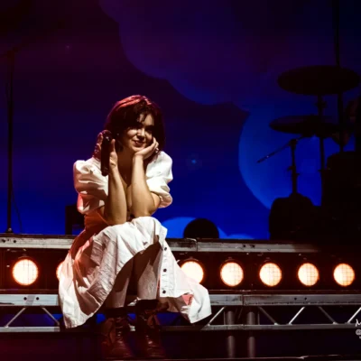 image of The Last Dinner Party at Manchester's O2 Victoria Warehouse - 21 September 2024 - image courtesy @markwiththecamera