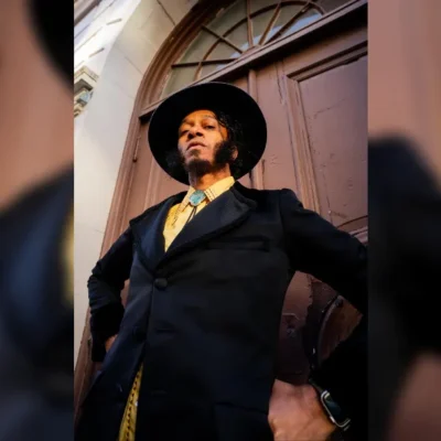 promotional image of Fantastic Negrito for new album Son Of A Broken Man